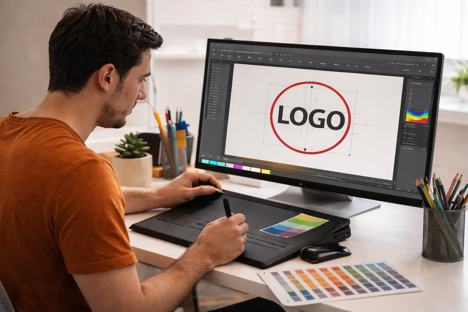 Diseño y creación de logotipo empresarial